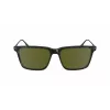 Lacoste L6017S5517240 Ristkülikukujulised Havana päikeseprillid meestele - Pruunid läätsed 55/17/145 mm