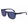 Lacoste L6031S-424 meeste ristkülikukujulised päikeseprillid - sinine raam, hall lääts, UV400