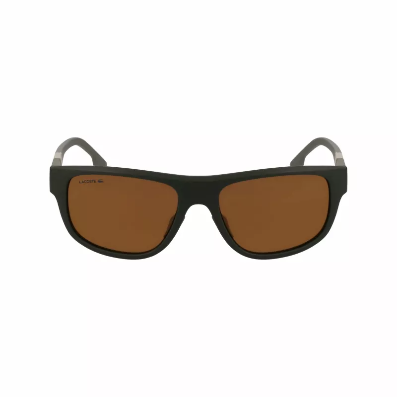 Lacoste L6042S-275 Meeste Ristkülikukujulised Atsetaatpäikeseprillid Havana Pruun 55/17/145 mm