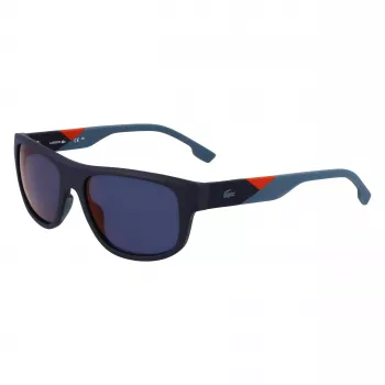 Lacoste L6042S-424 meeste ristkülikukujulised päikeseprillid sinine 55/17/145 mm