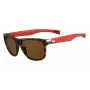 LACOSTE L664S-5517214 Unisex Päikeseprillid - Must raam, Hallid läätsed, 55/17/140 mm