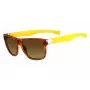 Lacoste L664S Unisex Päikeseprillid - Must raam, hallid läätsed, 55 mm