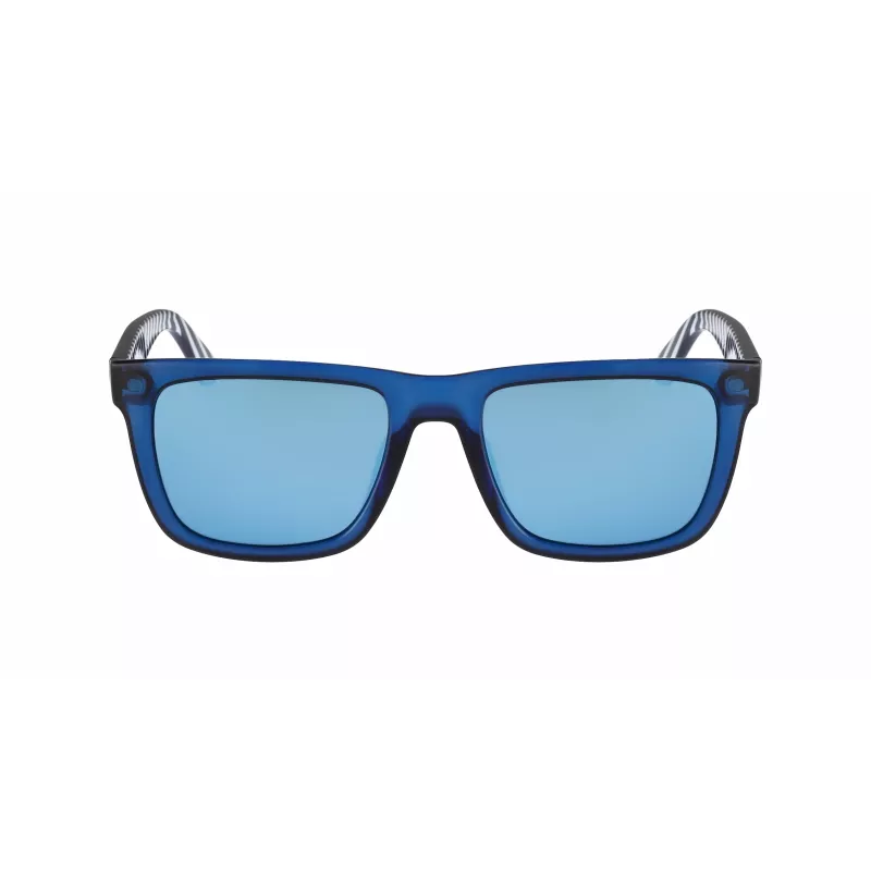 Lacoste L750S-5419424 meeste päikeseprillid - tume Havana atsetaatraam, pruunid polükarbonaat läätsed, 54/19/140 mm