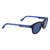 LACOSTE L968SX-002 Unisex Päikeseprillid Must Raam Hallid Läätsed 51mm