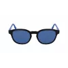 LACOSTE L968SX-002 Unisex Päikeseprillid Must Raam Hallid Läätsed 51mm