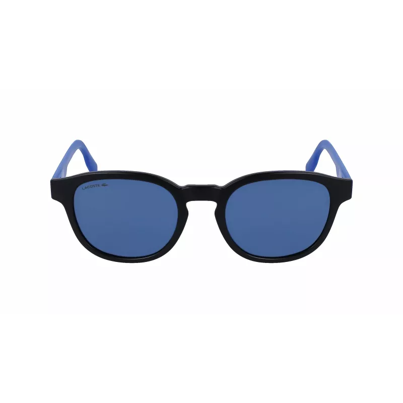 LACOSTE L968SX-002 Unisex Päikeseprillid Must Raam Hallid Läätsed 51mm