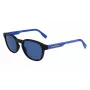 LACOSTE L968SX-002 Unisex Päikeseprillid Must Raam Hallid Läätsed 51mm