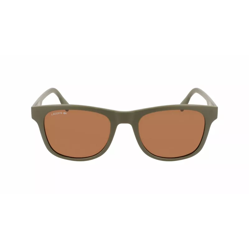 LACOSTE L969S-5420317 Unisex Ristkülikukujulised Päikeseprillid - Must Raam Hall Lääts 54/20/145 mm