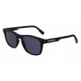 Lacoste meeste L988S-2 ristkülikukujulised päikeseprillid - must raam, hallid läätsed, 54 mm