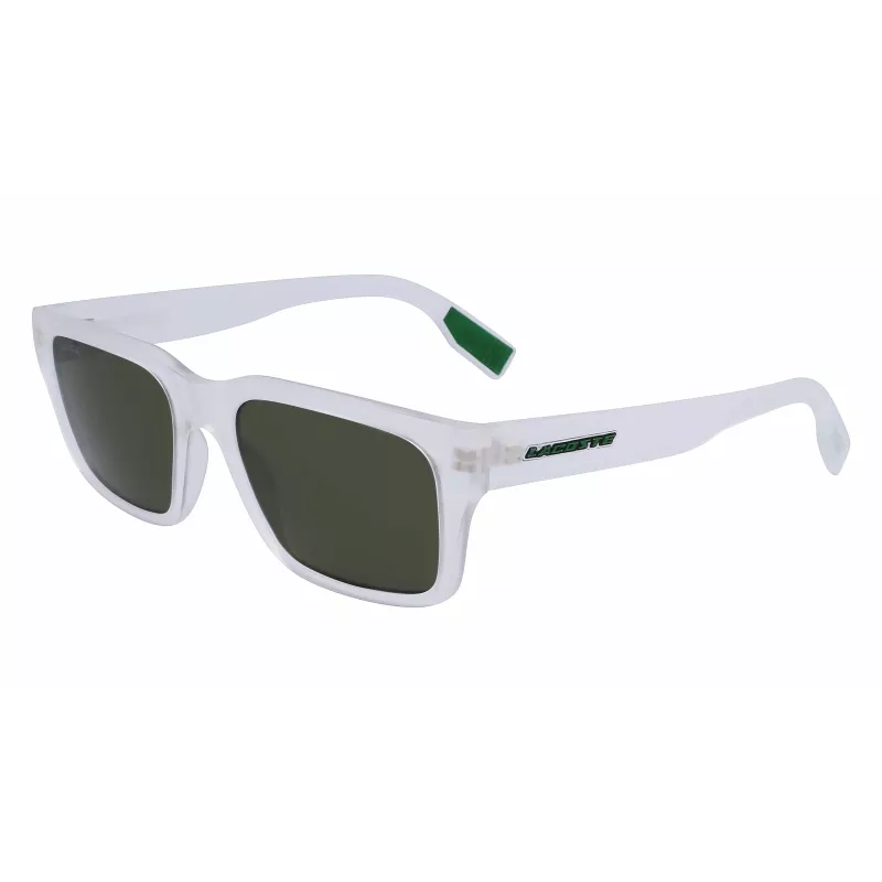 Lacoste Men's Rectangular Sunglasses L6004S-970 Black/Grey 55/19/145 mm
