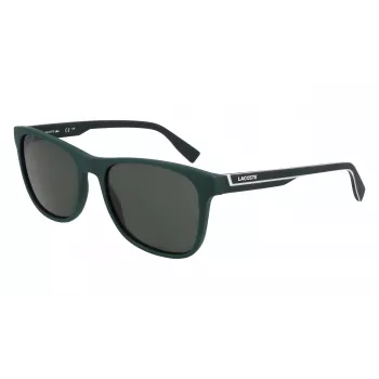 Lacoste meeste ristkülikukujulised päikeseprillid L6031S-301 Havana Green 56/18/145 mm