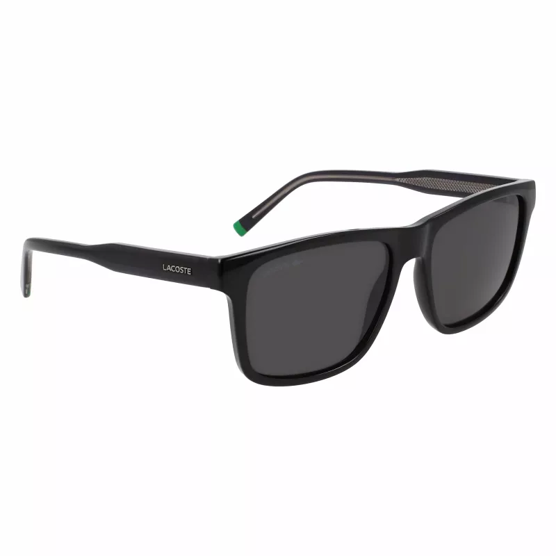 Lacoste Meeste Päikeseprillid L6025S-1 - Ristkülikukujuline atsetaatraam - UV400 kaitse - 56/17/145 mm