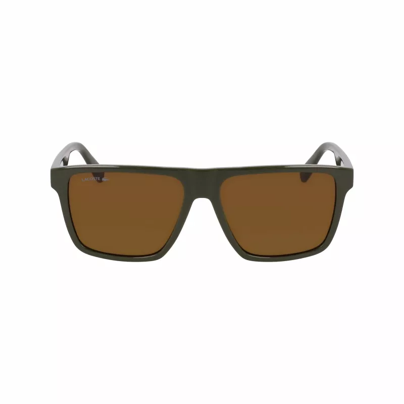 Lacoste meeste päikeseprillid L6027S-275 Havana atsetaat ristkülik 57mm