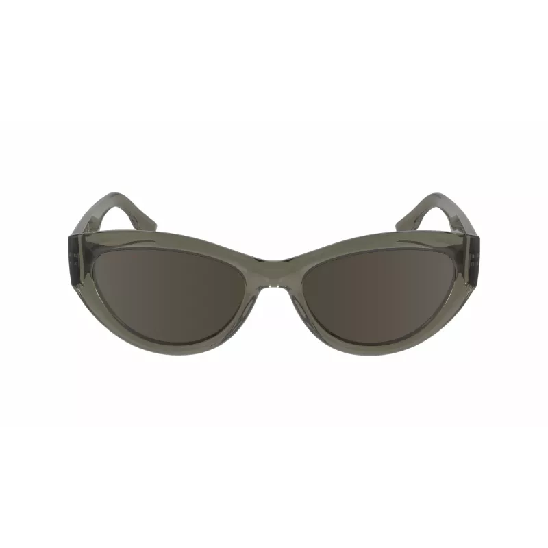 Lacoste naiste päikeseprillid L6013S5418210 Havana atsetaat ruudukujulise raamiga, pruun gradientlääts, 54 mm
