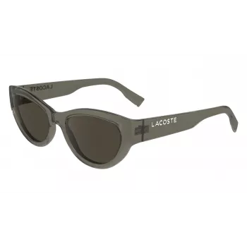 Lacoste naiste päikeseprillid L6013S5418210 Havana atsetaat ruudukujulise raamiga, pruun gradientlääts, 54 mm