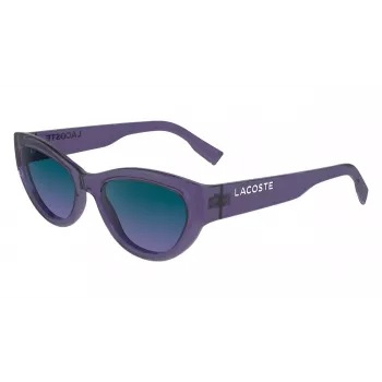 Lacoste naiste päikeseprillid L6013S5418513 - ristkülikukujuline atsetaatraam UV400 kaitsega - 54/18/140 mm