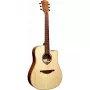 Lag GLA Tramontane 70 DC Dreadnought Cutaway Akustilis-elektriline kitarr - Natural