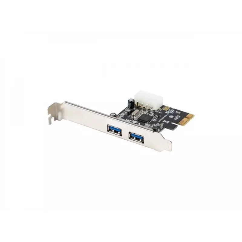 Lanberg PCE-US3-002 Sisemine USB 3.2 Gen 1 PCI Express kaart 2 välise ja 1 sisemise pesaga