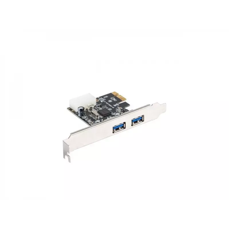 Lanberg PCE-US3-002 Sisemine USB 3.2 Gen 1 PCI Express kaart 2 välise ja 1 sisemise pesaga