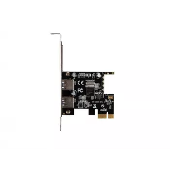 Lanberg PCE-US3-002 Sisemine USB 3.2 Gen 1 PCI Express kaart 2 välise ja 1 sisemise pesaga