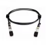 LANVIEW MO-SP10TW1 SFP+ kuni SFP+ Otseühendusega Vaskkaabel, 10GbE, 1m Passiivne Twinax, Must (Allied Telesis SP10TW1 Ühilduv)