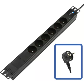 LANVIEW POWER STRIP 19 - 6 WAYS - 1U
