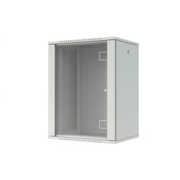 LANVIEW Quick Assembly Flat pack 19 6U seinakapp, 19 tolli, 600x450x320 mm, must (RWF16U45WH)