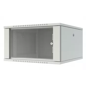 LANVIEW Kiirkinnitusega Lamepakend 19 - 6U Seinale kinnitatav võrgukapp, 600x500x370mm, Must