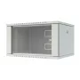 LANVIEW Quick Assembly Flat Pack 19 9U Seinale paigaldatav võrgukapp, 600x450x500mm, Must