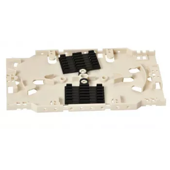 LANVIEW Splice Cassette 12 kiule, Must ABS-plastik (LVO231002)