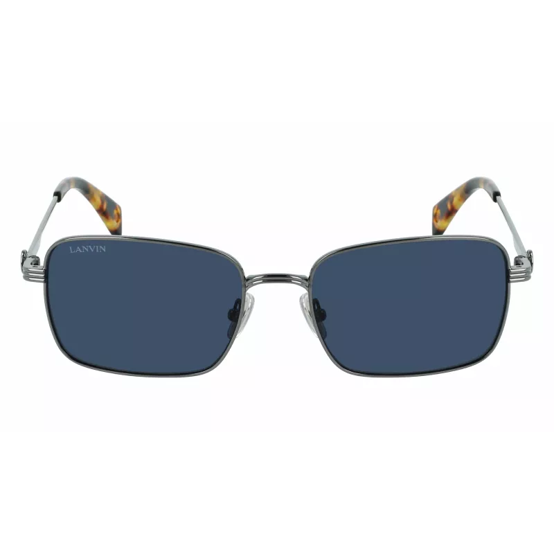 LANVIN LNV104S-050 Unisex Päikeseprillid - Must atsetaatraam, Hallid CR-39 läätsed, 56/18/140 mm
