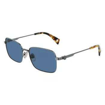 LANVIN LNV104S-050 Unisex Päikeseprillid - Must atsetaatraam, Hallid CR-39 läätsed, 56/18/140 mm