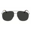 LANVIN LNV110S-045 Meeste ruudukujulised päikeseprillid Must/Hall 60/14/145 mm