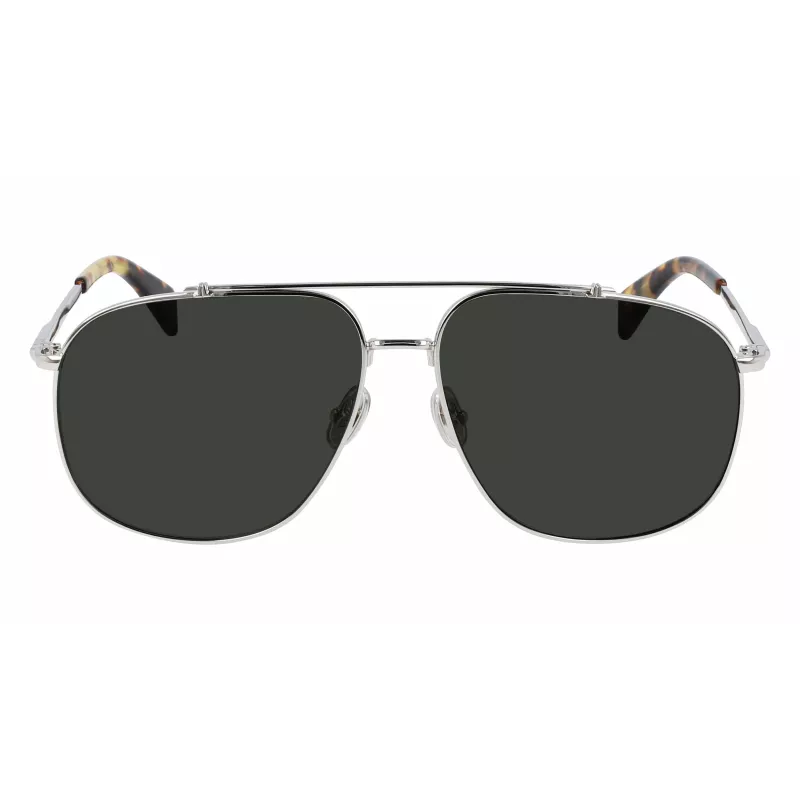 LANVIN LNV110S-045 Meeste ruudukujulised päikeseprillid Must/Hall 60/14/145 mm