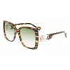 LANVIN Naiste päikeseprillid LNV624S-236 Havana pruun gradient 53mm