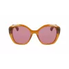 LANVIN naiste LNV628S-208 kassisilma päikeseprillid, Havana atsetaat, pruun gradientlääts, 54 mm