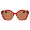 LANVIN Naiste LNV628S-601 Nelinurksed Päikeseprillid - Must/Hall - 54/19/140 mm