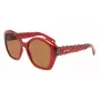 LANVIN Naiste LNV628S-601 Nelinurksed Päikeseprillid - Must/Hall - 54/19/140 mm