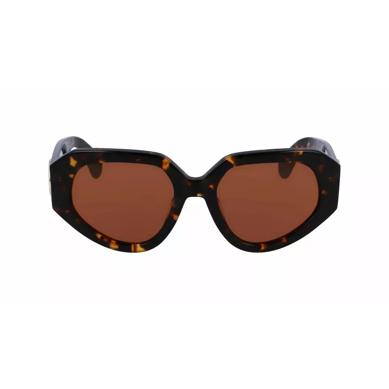 LANVIN Naiste Päikeseprillid LNV647S-234 Brown Havana Acetaat 53mm