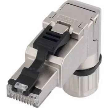LAPP ED-IE-90-6A-PN-20-FC Nurkne Cat.6A Tööstuslik RJ45 Kohapeal Paigaldatav Pistik 21700638