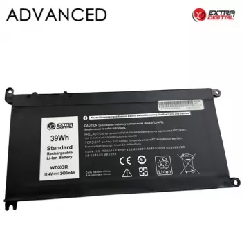 Sülearvuti aku DELL WDX0R, 3400mAh, Extra Digital Advanced