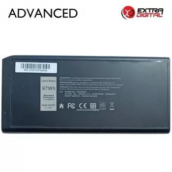 Sülearvuti aku DELL X8VWF, 97Wh, Extra Digital Advanced
