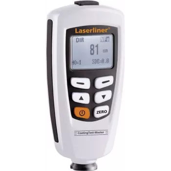 Laserliner CoatingTest-Master katte paksuse mõõtur, 0-1250 µm, magnetinduktsioon ja pöörisvool, must/valge 082.150A