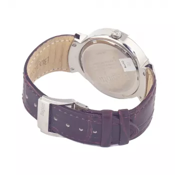 Laura Biagiotti LB0033M-04 meeste kvartskell analoog 40mm musta numbrilauga ehtne nahkrihm