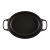 Le Creuset Signature ovaalne praepann 31 cm must emailitud malm (4.7L)