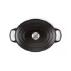 Le Creuset Signature ovaalne praepann 31 cm must emailitud malm (4.7L)
