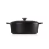 Le Creuset Signature ovaalne praepann 31 cm must emailitud malm (4.7L)