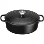 Le Creuset Signature ovaalne praepann 31 cm must emailitud malm (4.7L)