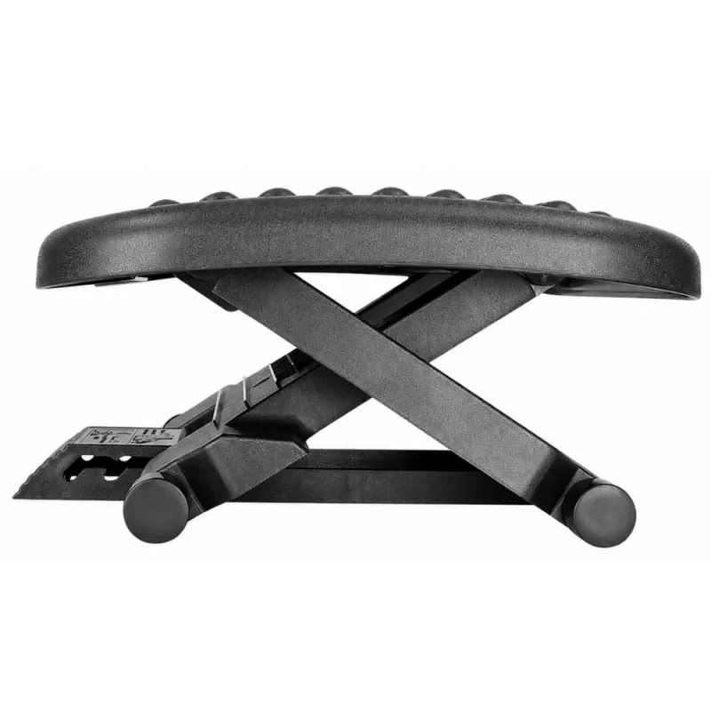 LEAN Reguleeritav ergonoomiline kontorijalatoend 3 massaažitasemega, must