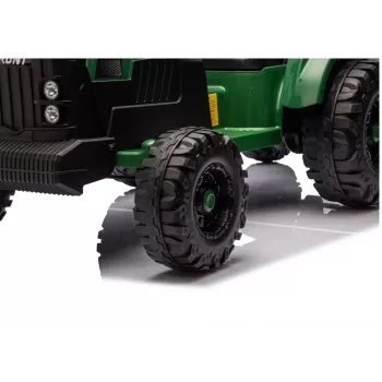 LEAN CARS 24V akuga traktor koos haagisega tumeroheline - CH9959B